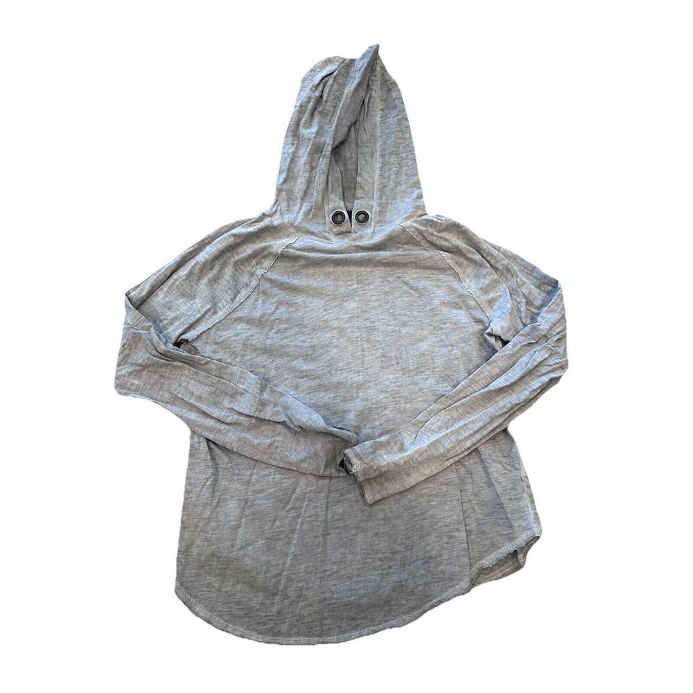 Kenneth Cole distressed hooded top‎ gray burnout boys XL